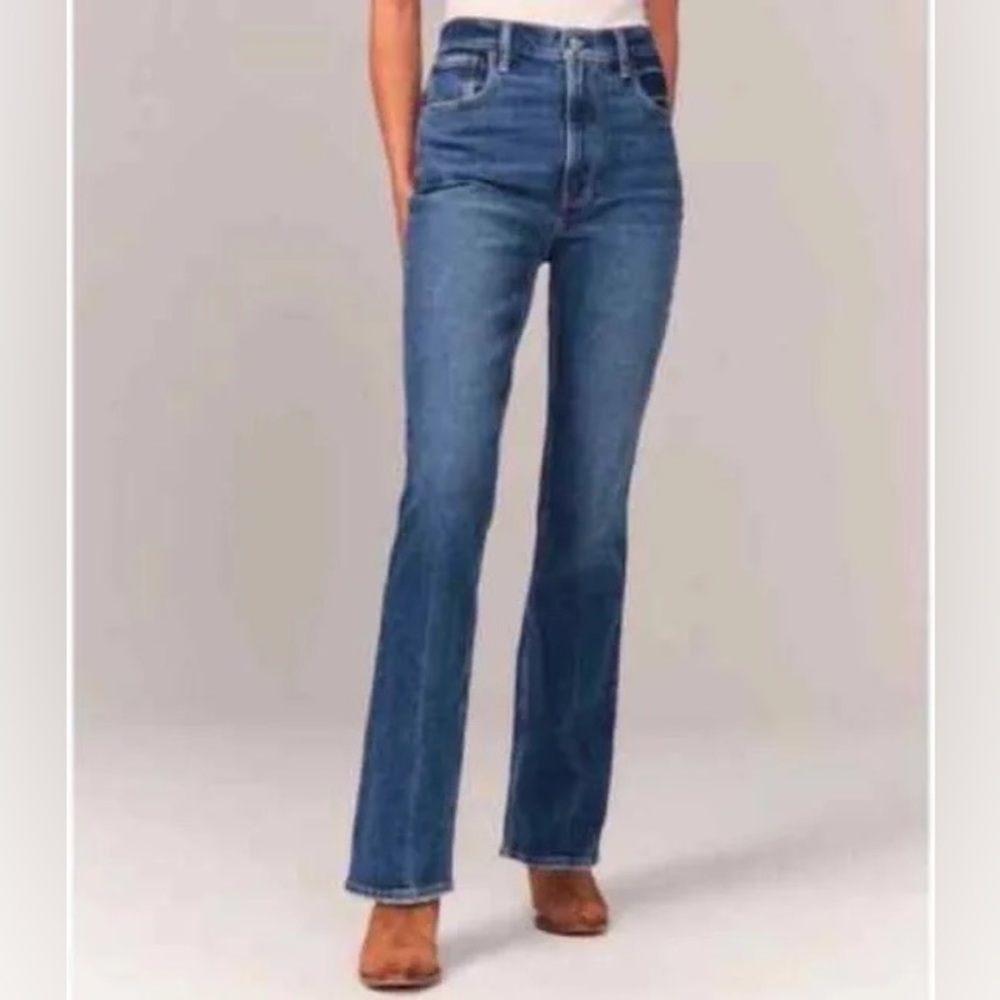 Abercrombie 70’s Vintage Flare Ultra High Raise jeans